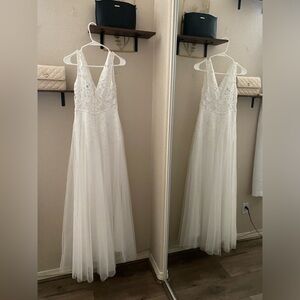 Custom wedding dress by lulus